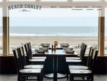 Tablet Screenshot of beachchalet.com